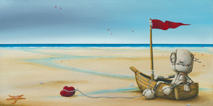 Fabio Napoleoni Fabio Napoleoni Patiently Awaiting (SN) Canvas